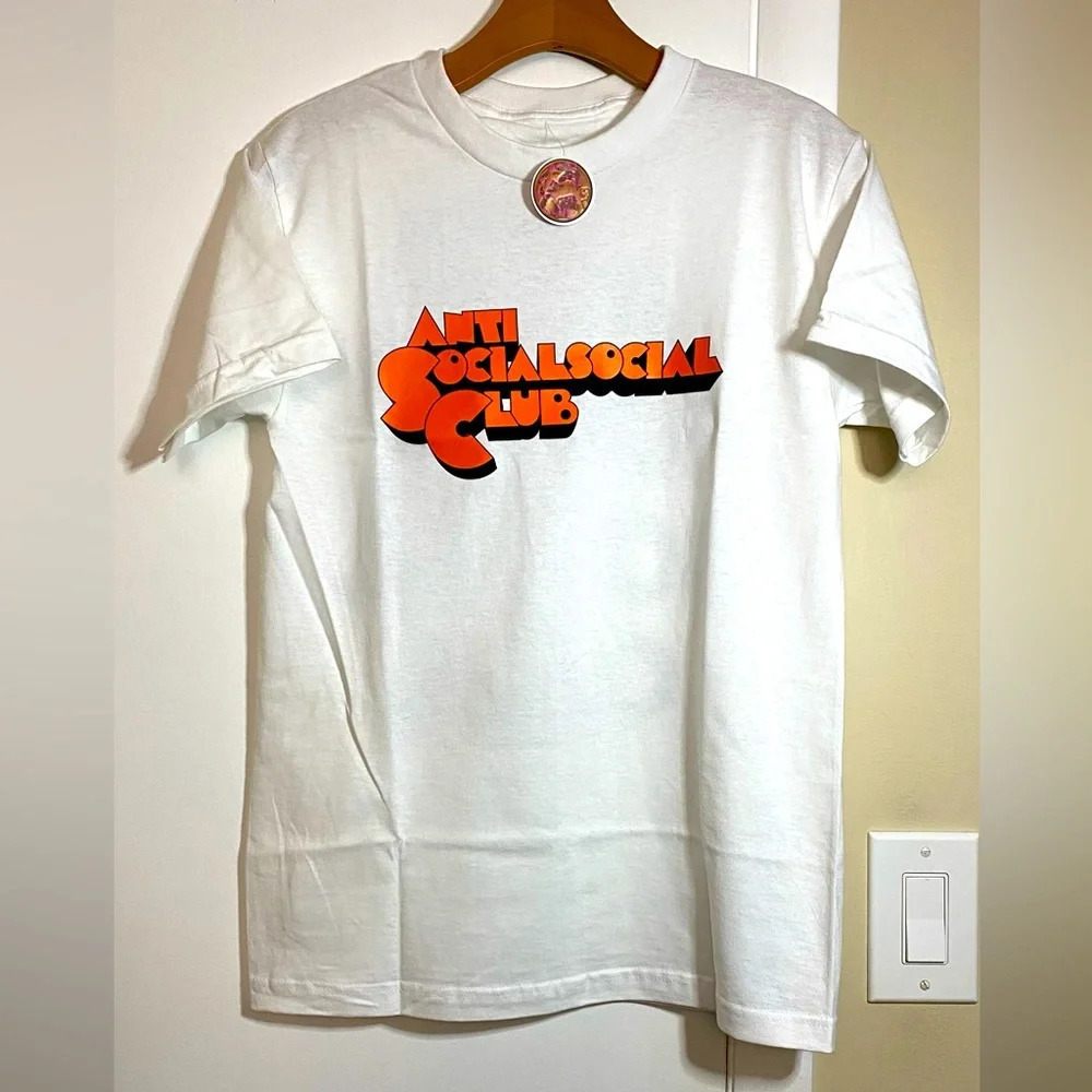 NWT ASSC Anti Social Social Club Clamps Tee White Size Small